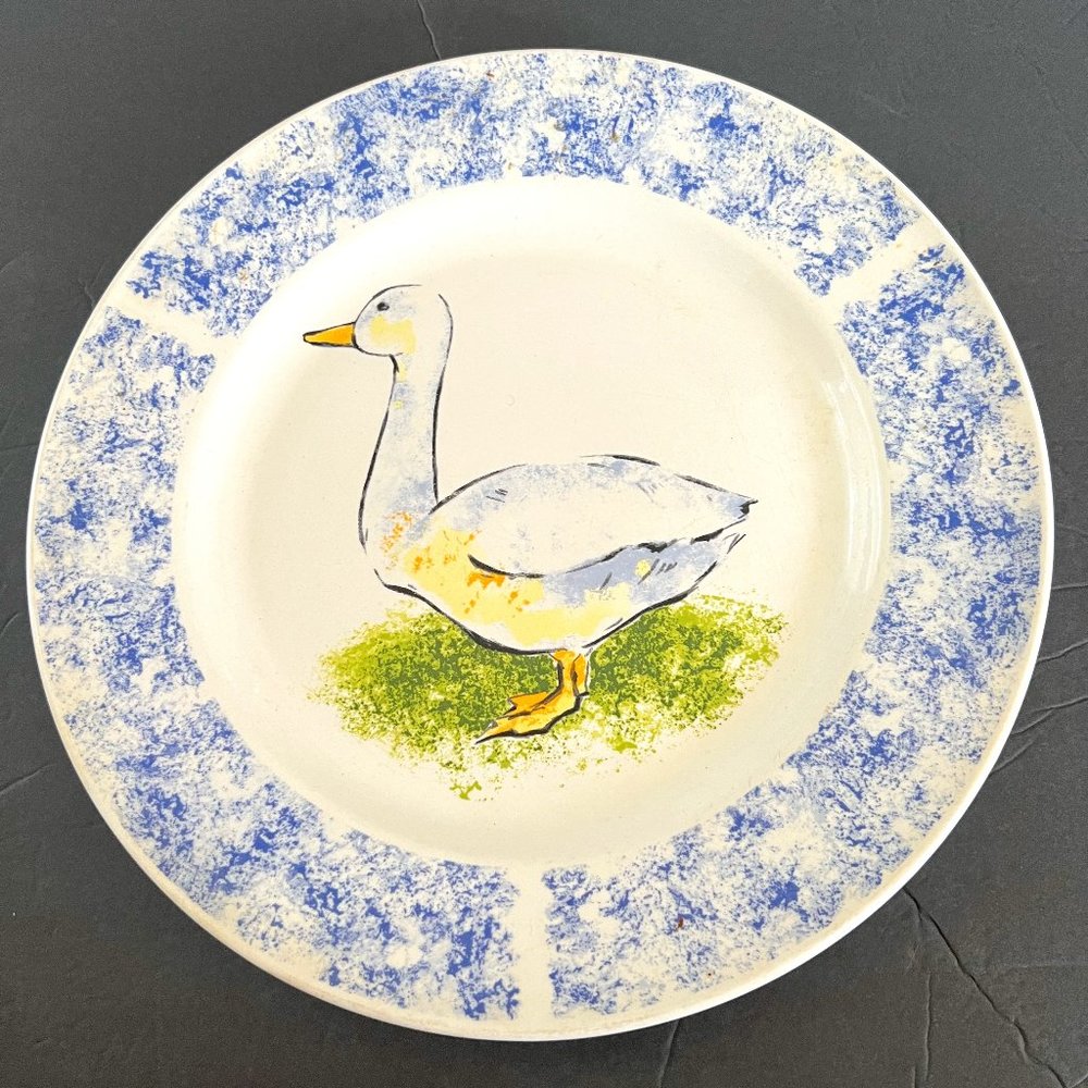 Tabletops Unlimited Country Barn Goose Dinner Plate 10 3/8"